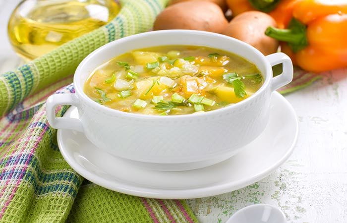 Moong Dal-Vegetable Soup
