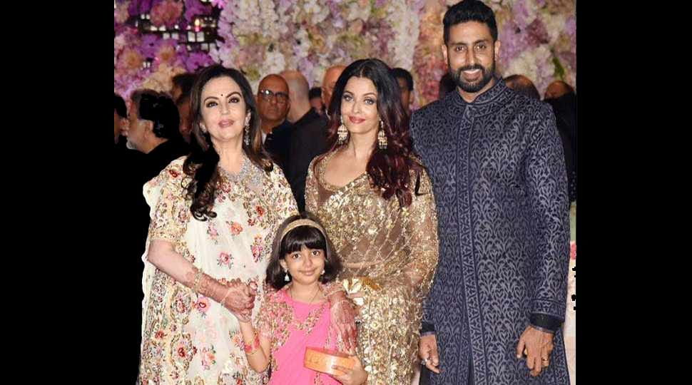 Nita Ambani with Ash and Abhishek