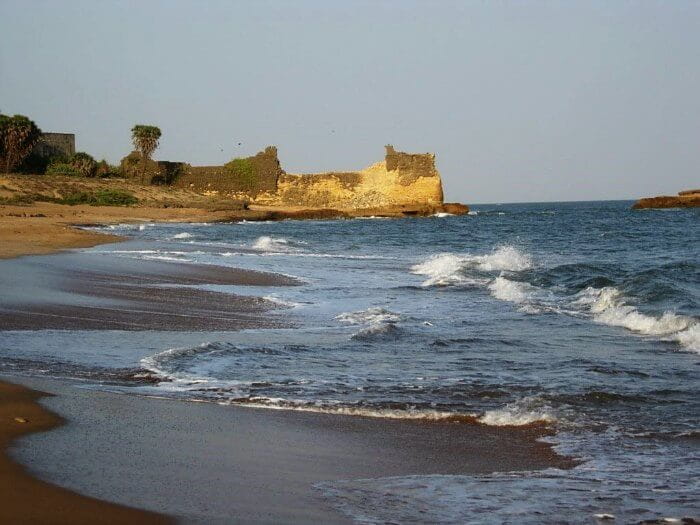 Beach of diu