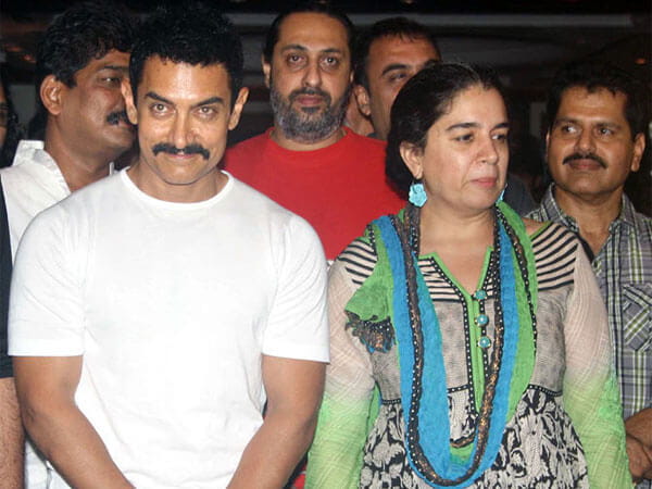 Aamir Khan and Reena Dutta