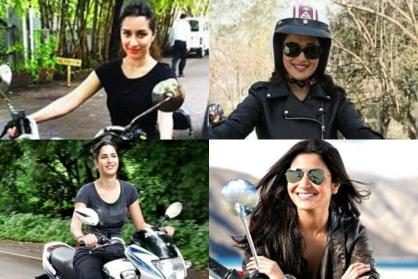 Bollywood Actress Bike Ride