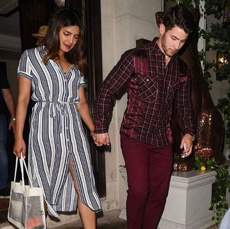 Priyanka Chopra and Nick Jonas