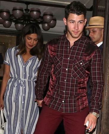 Priyanka Chopra and Nick Jonas