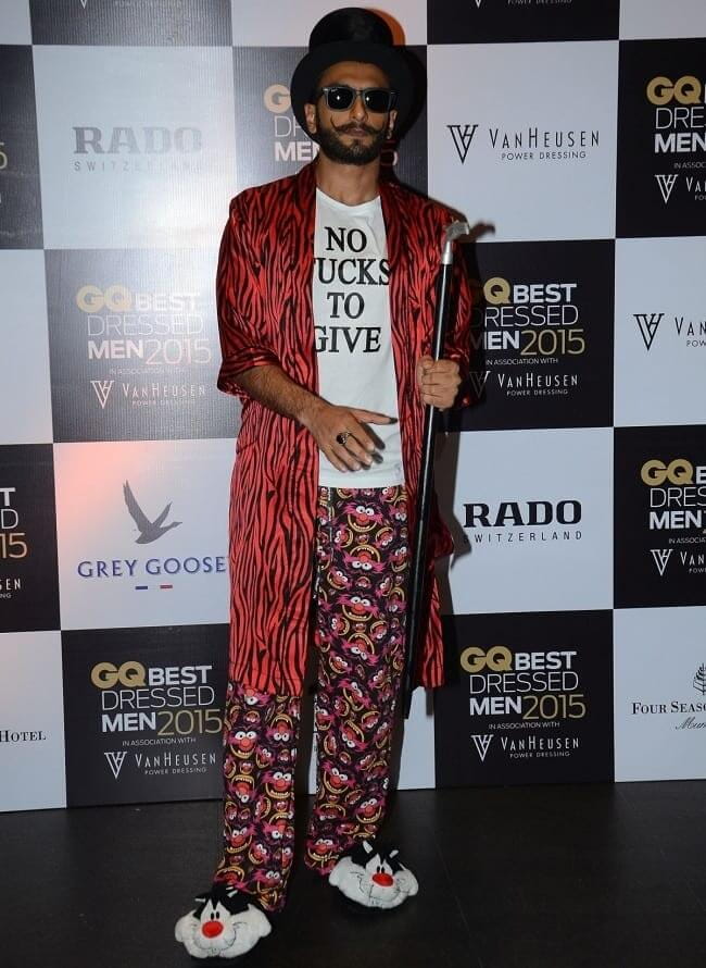 Dress Style of Ranveer Singh