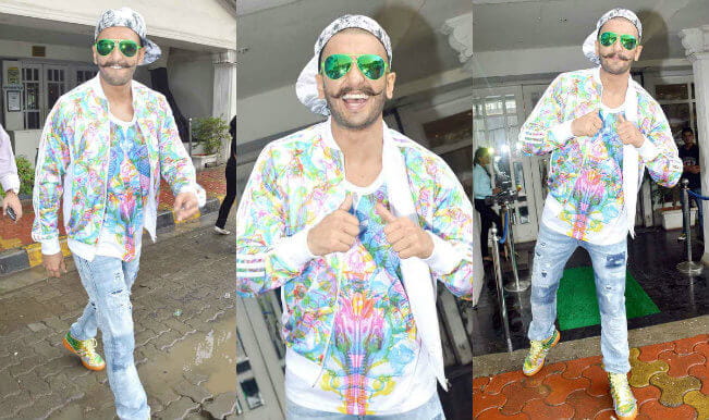 Dressing of Ranveer Singh