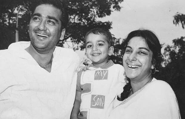 Old Family Pictures of Sanjay Dutt