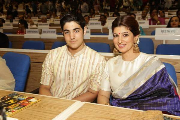 Twinkle Khanna & Son Aarav