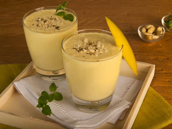 Banana Walnut Lassi