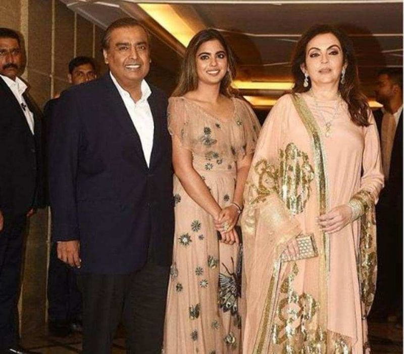 Ambani's at Priyanka Chopra' Engagement