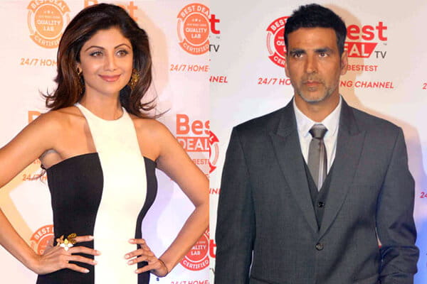 Shilpa Shetty and Akshay Kumar