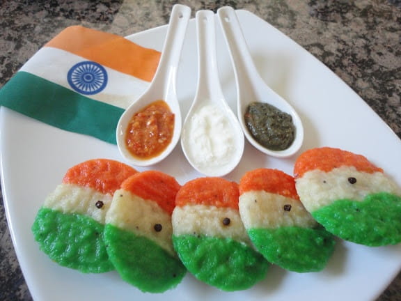 Tricolor idli