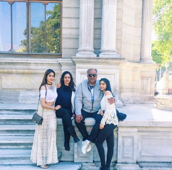Sridevi's Family Photo