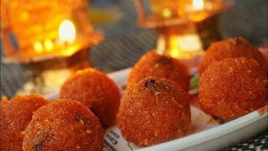 Carraot laddoo