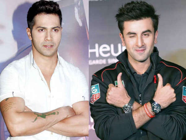 Varun Dhawan and Ranbir Kapoor