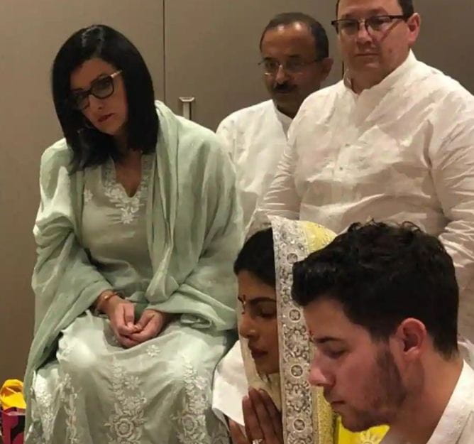 Priyanka And Nick Engagement