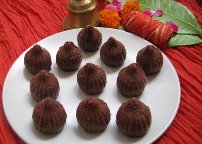  Chocolate Modak