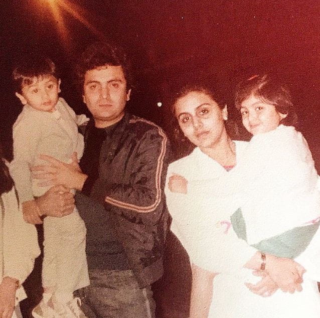 Ranbir Kapoor's Family Pic
