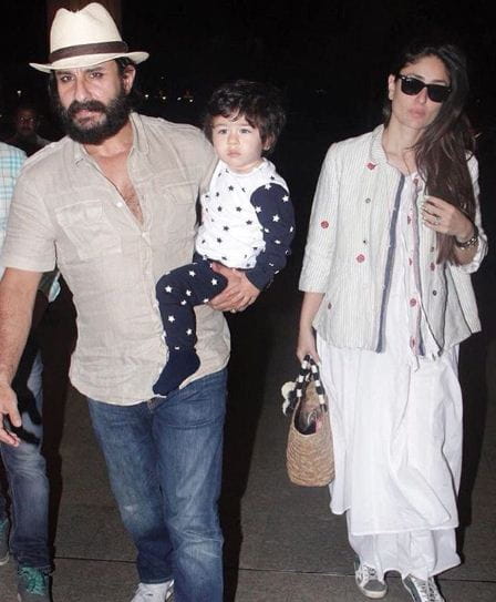 Taimur, Kareena Kapoor And Saif Ali Khan