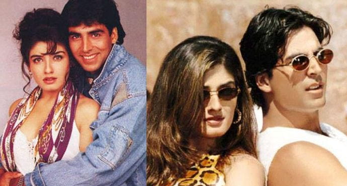 Akshay and Raveena