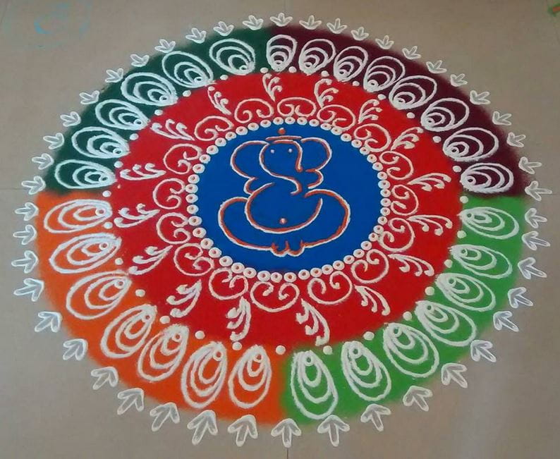 Sand Rangoli