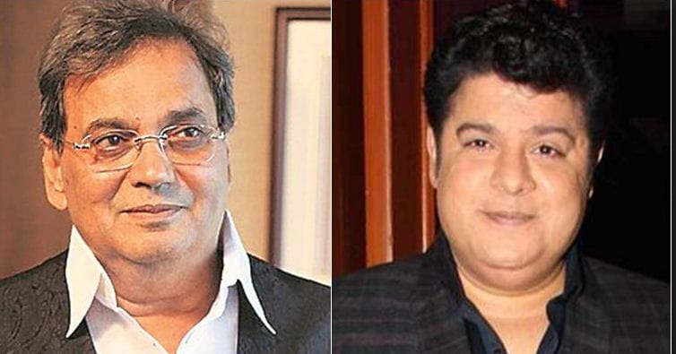 Sajid Khan And Subhash Ghai