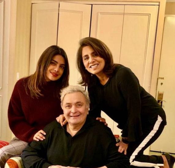 Priyanka Chopra visit Rishi Kapoor