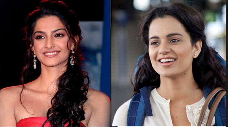 Kangana Ranaut and Sonam Kapoor