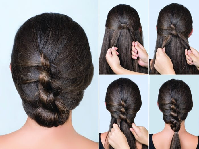 Knotted Sagar Hairstyle
