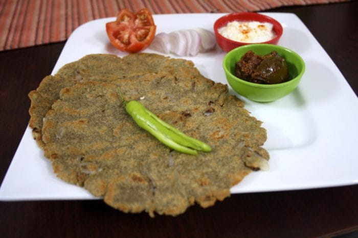 Bajra Aloo Roti