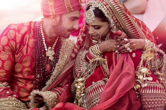 Ranveer And Deepika First Wedding Pics