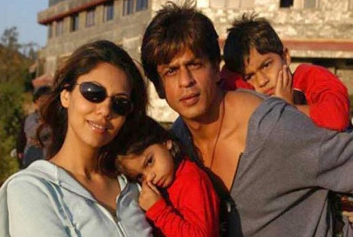 Shah Rukh Khan Family Photo