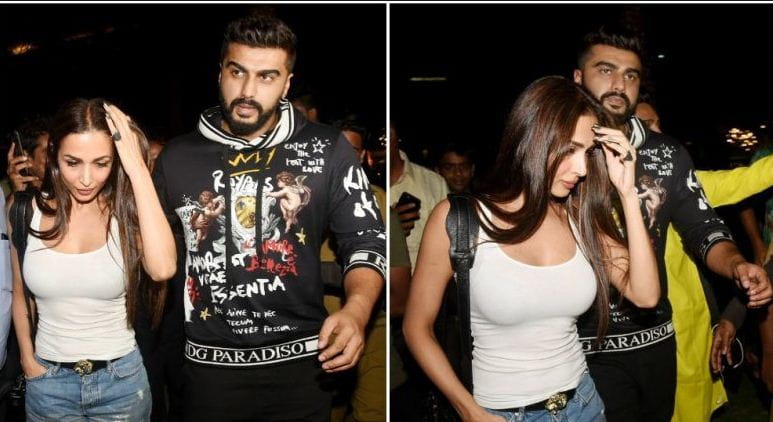 Arjun Kapoor With Malaika Arora