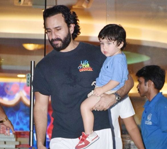 Taimur and Saif Ali Khan