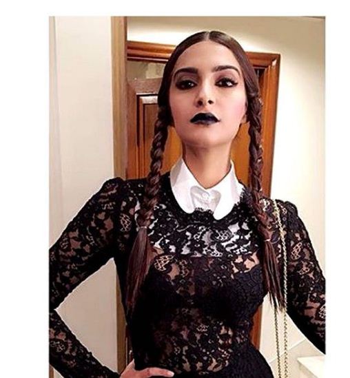 Sonam Kapoor Halloween Pics