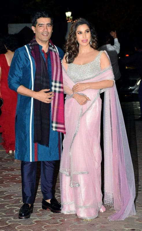 Manish Malhotra and Sophie Choudhury