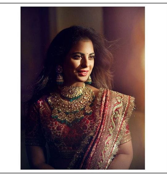 Isha Ambani In Sabyasachi Lehenga