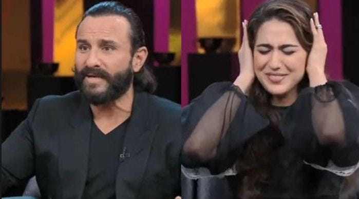 Saif Ali Khan With Daughter