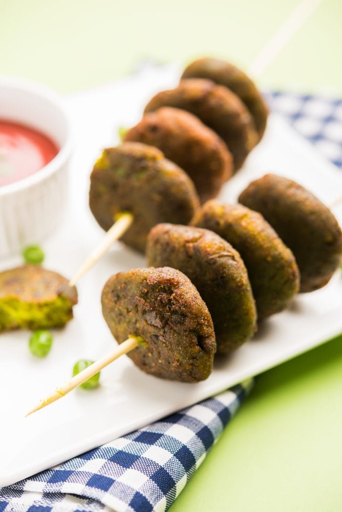 Paneer Peas Kebab