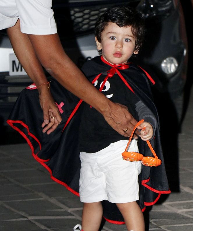 Taimur's Halloween Photos