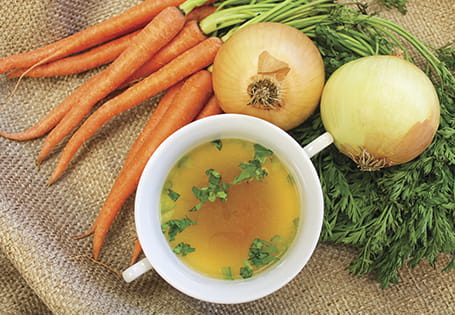 Golden Carrot-Onion Soup