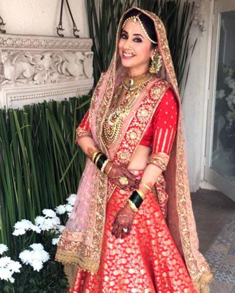 Wedding Dress of Urmila Matondkar