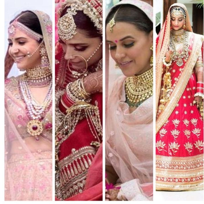 Wedding Dress of Bollywood Actresses