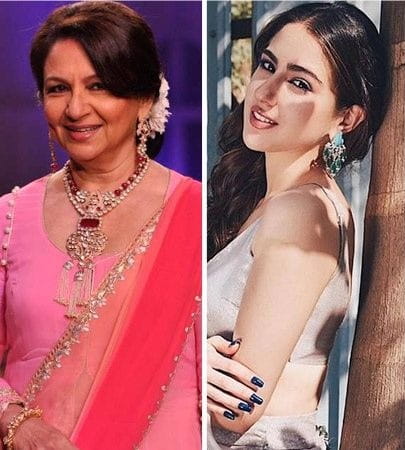 Sharmila Tagore And Sara Ali Khan