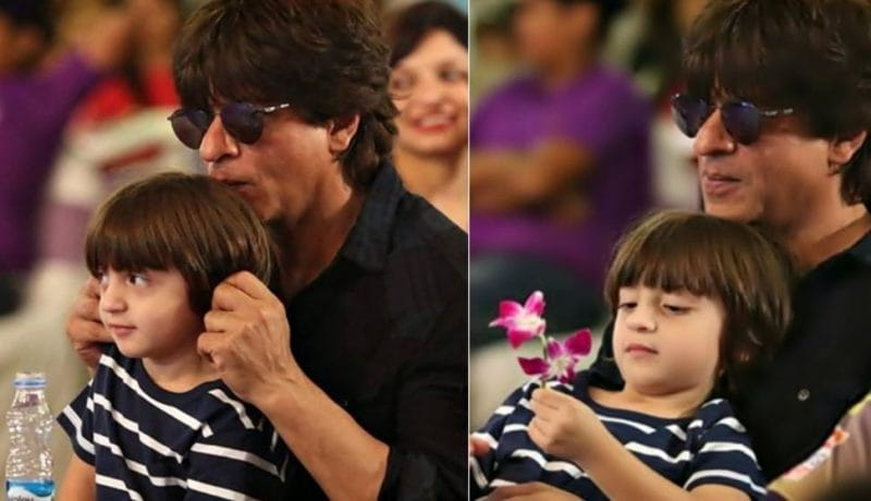 Shah Rukh Khan With Son Abram