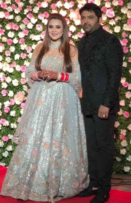 Kapil And Ginni Reception