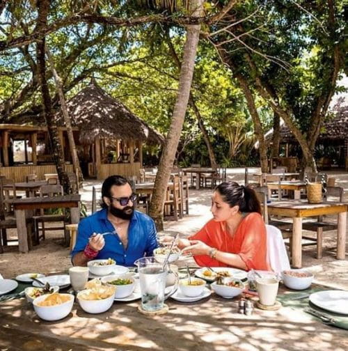 Saif And Kareena's Holiday Pics