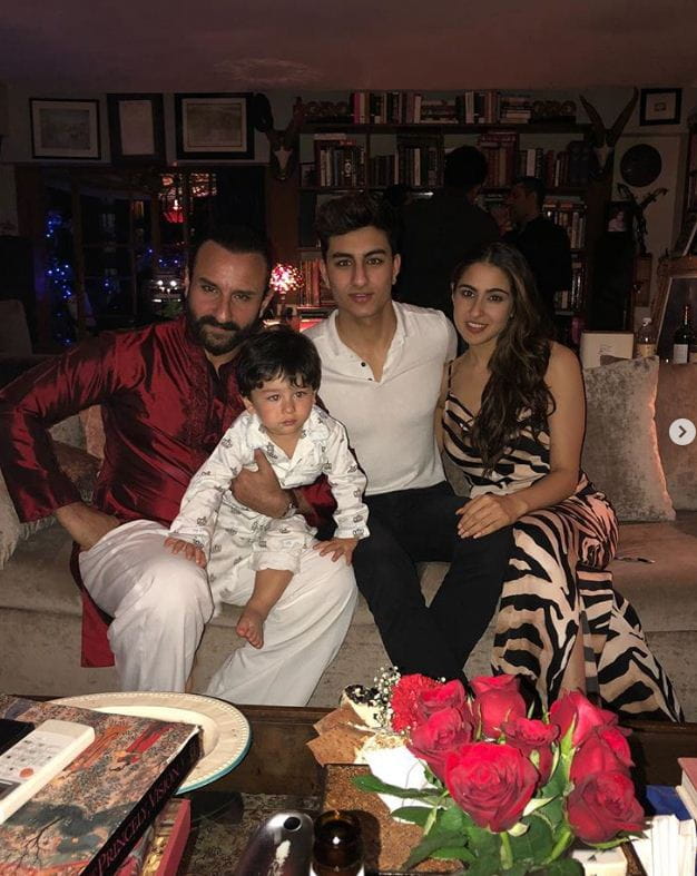 Saif Ali Khan and His Kids