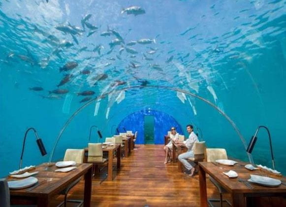 Underwater Villa In Maldives