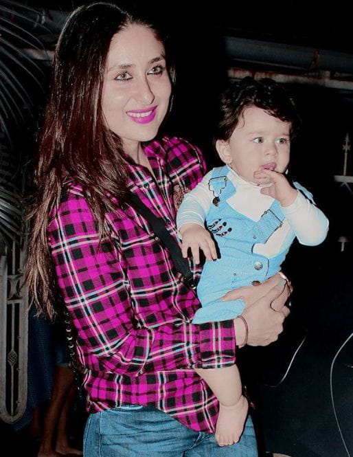 Kareena With Son Taimur