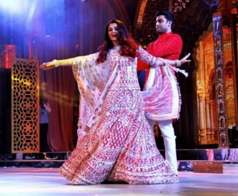 Aishwarya and Abhishek At Isha Ambani’s Wedding